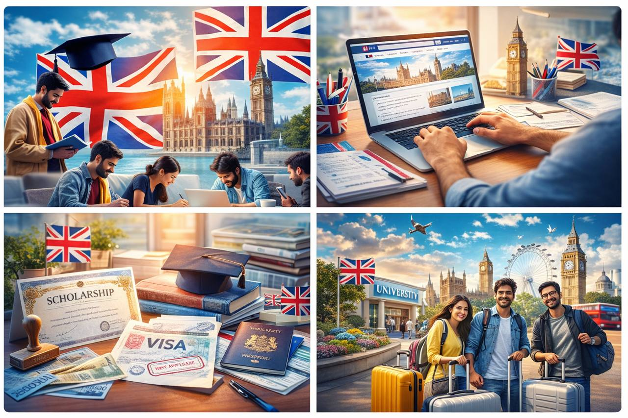 印度学生赴英留学:英国留学分步指南