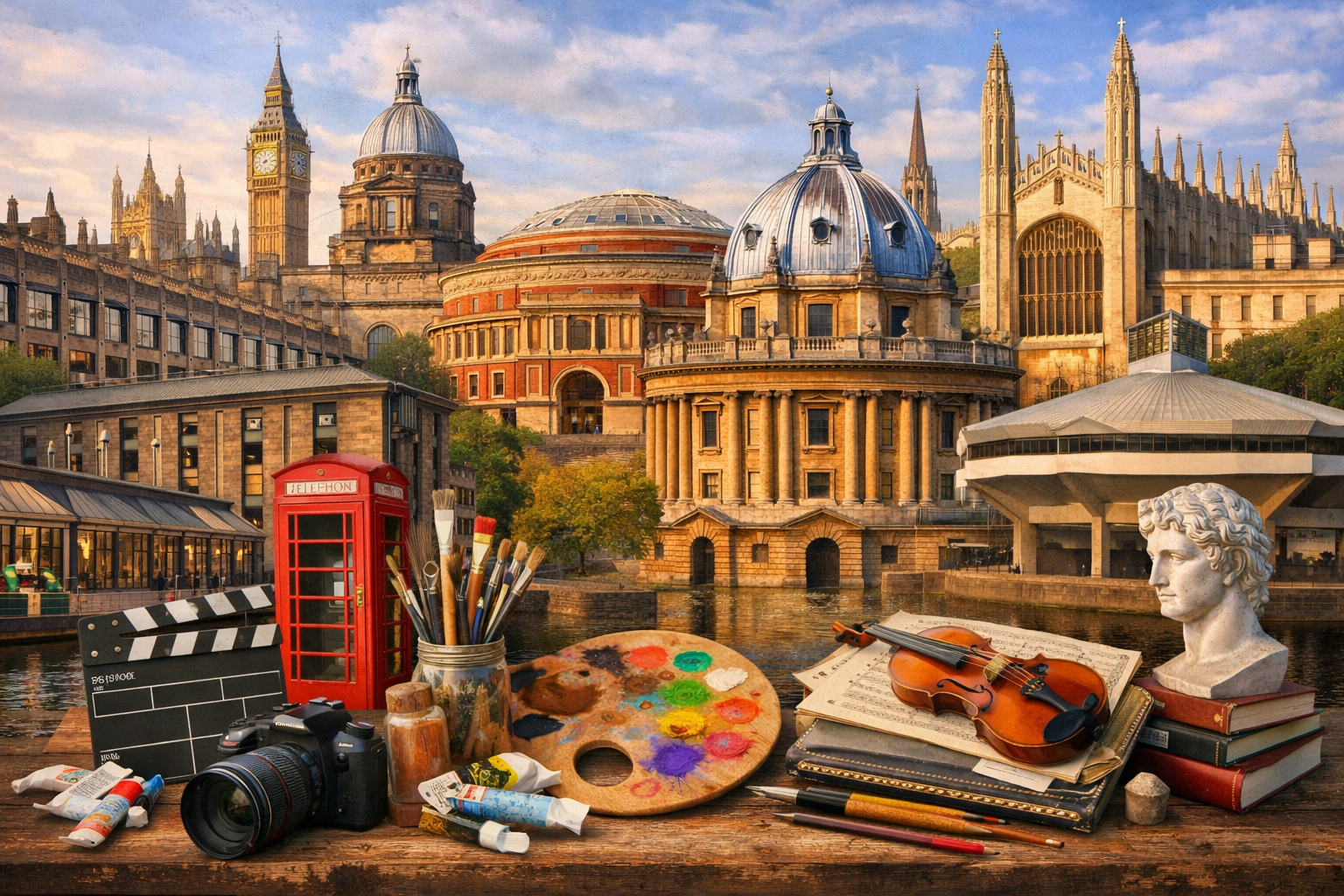 Las mejores universidades del Reino Unido para estudios artísticos y creativos